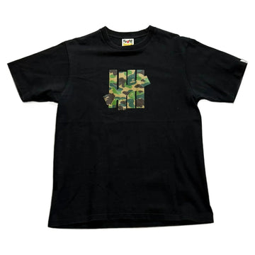 Black A Bating Ape (BAPE) x Undefeated Tee - M | The Streetwear Studio