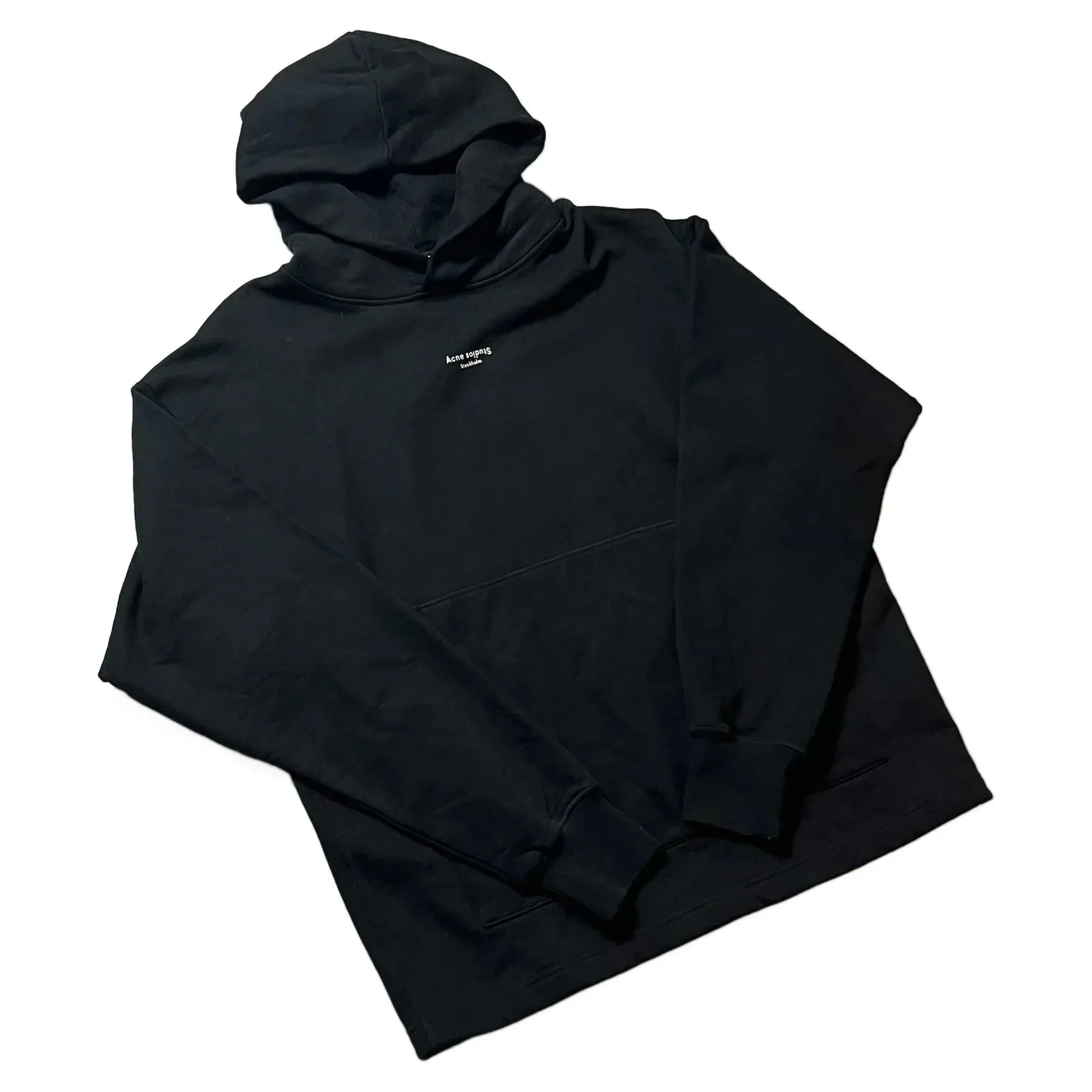 Black Acne Studios Oversized Hoodie - XS | The Streetwear Studio