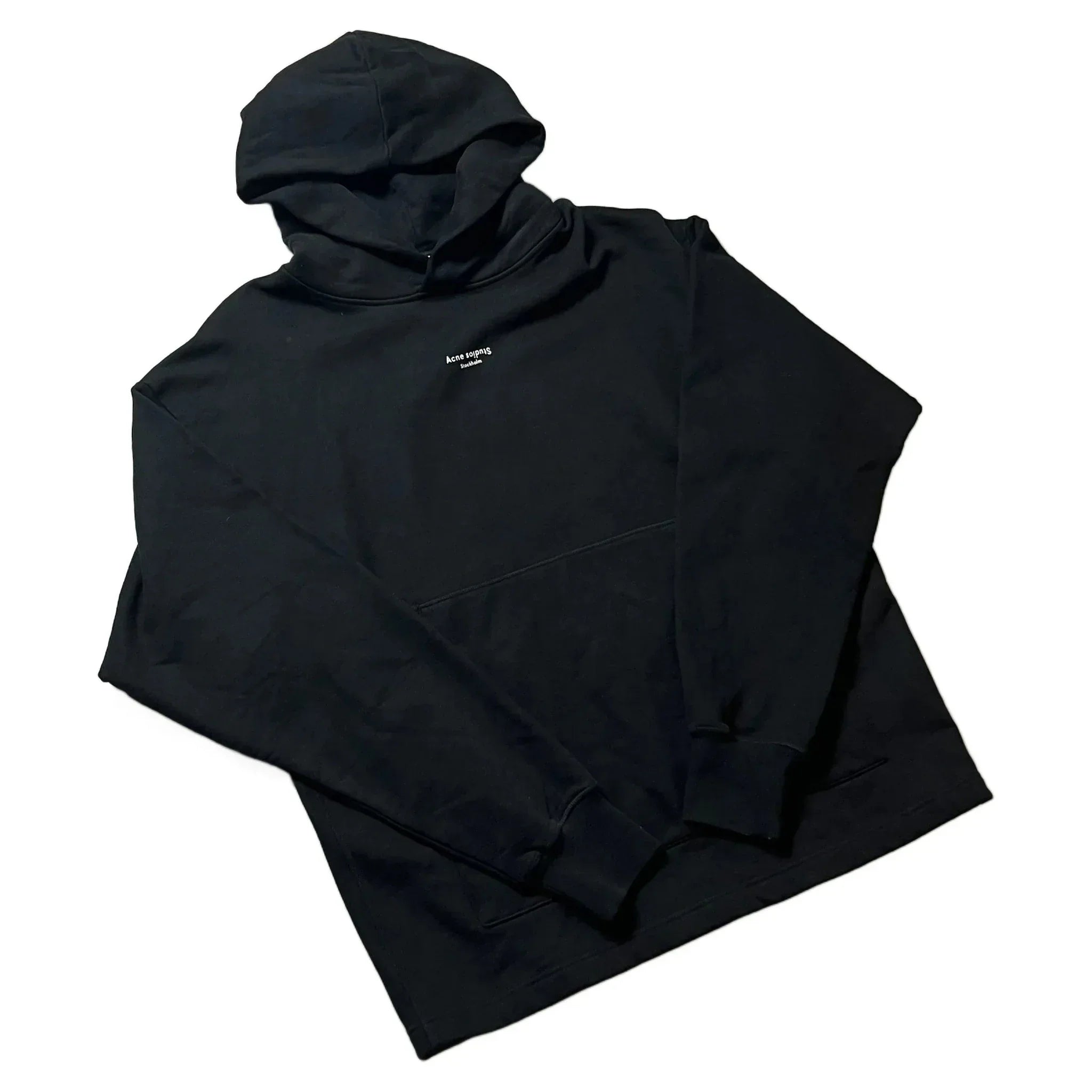 Black Acne Studios Oversized Hoodie - XS | The Streetwear Studio