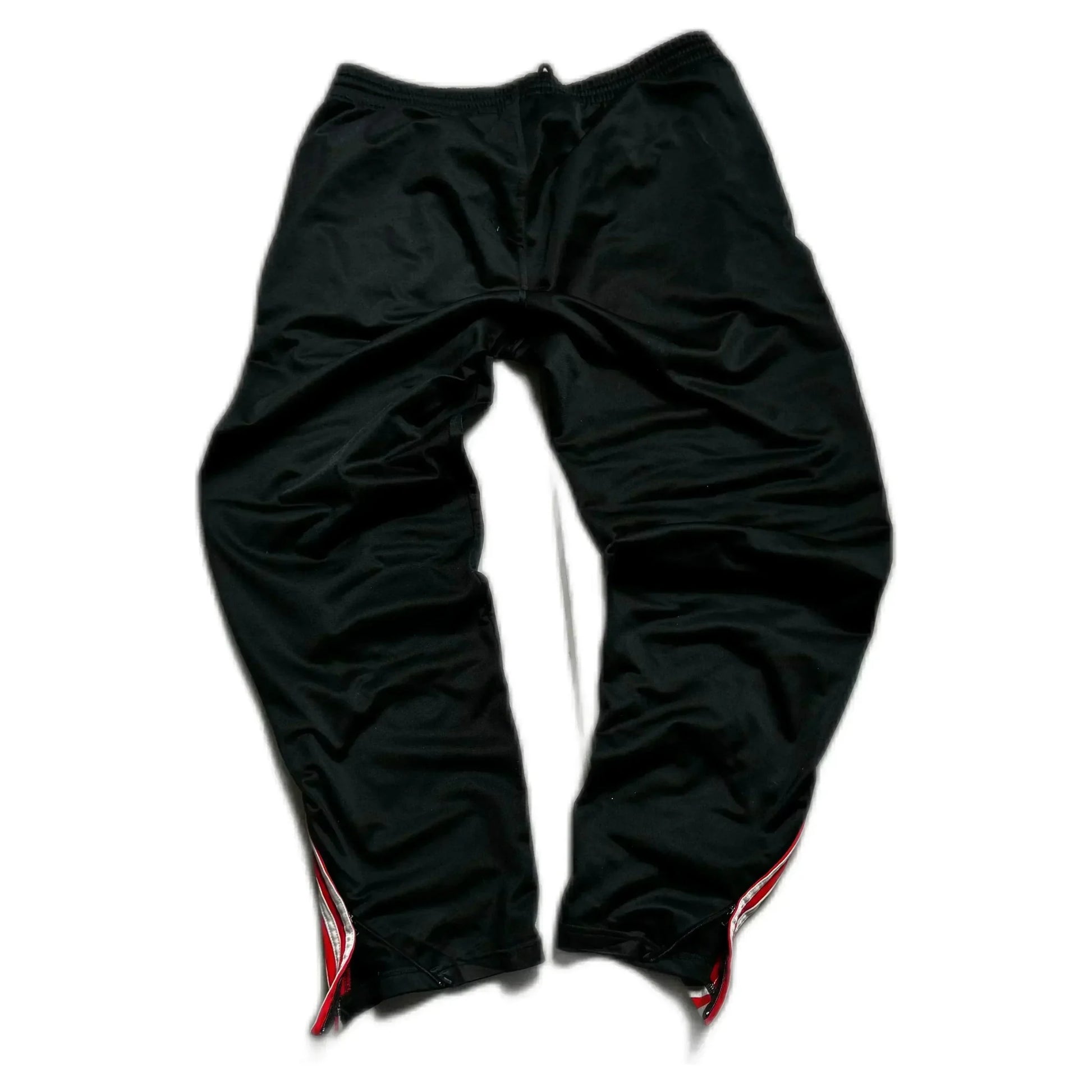Black Adidas AC Milan Joggers - L | The Streetwear Studio
