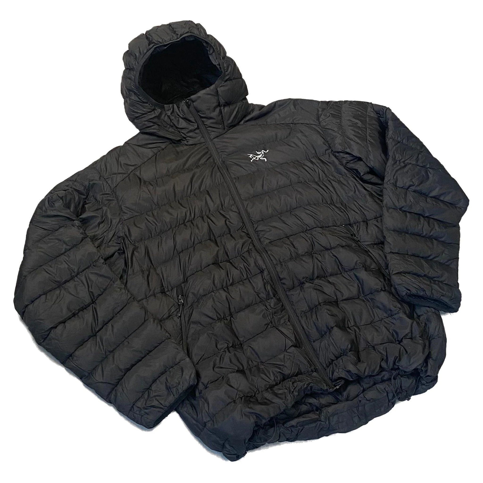 Black Arc'Teryx Puffer Coat - XL | The Streetwear Studio