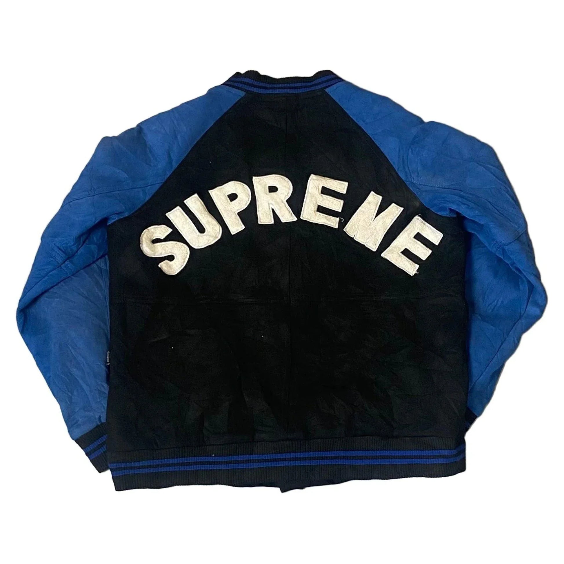 Black + Blue Supreme Jacket - S | The Streetwear Studio