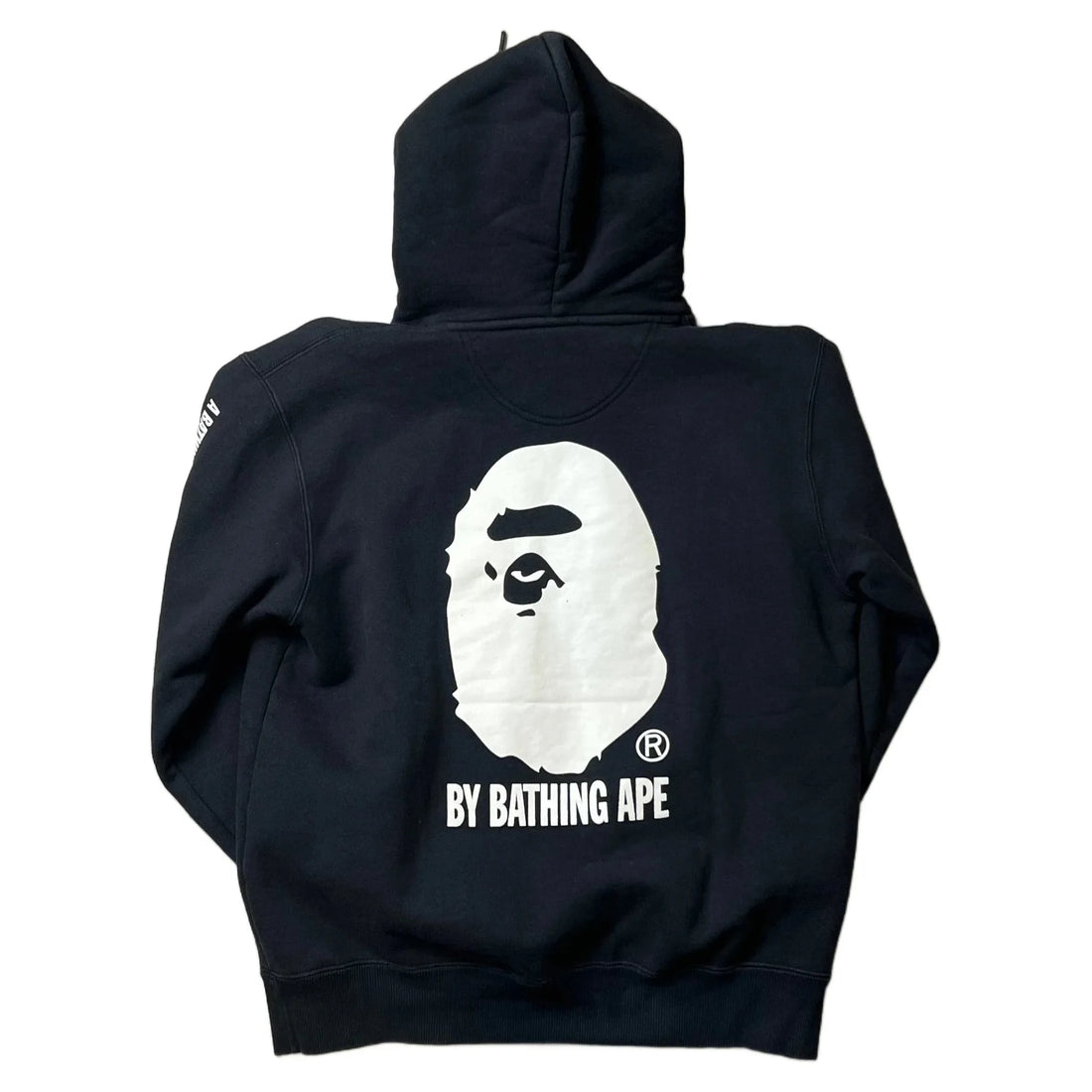 Black Champion x BAPE Hoodie - L | The Streetwear Studio
