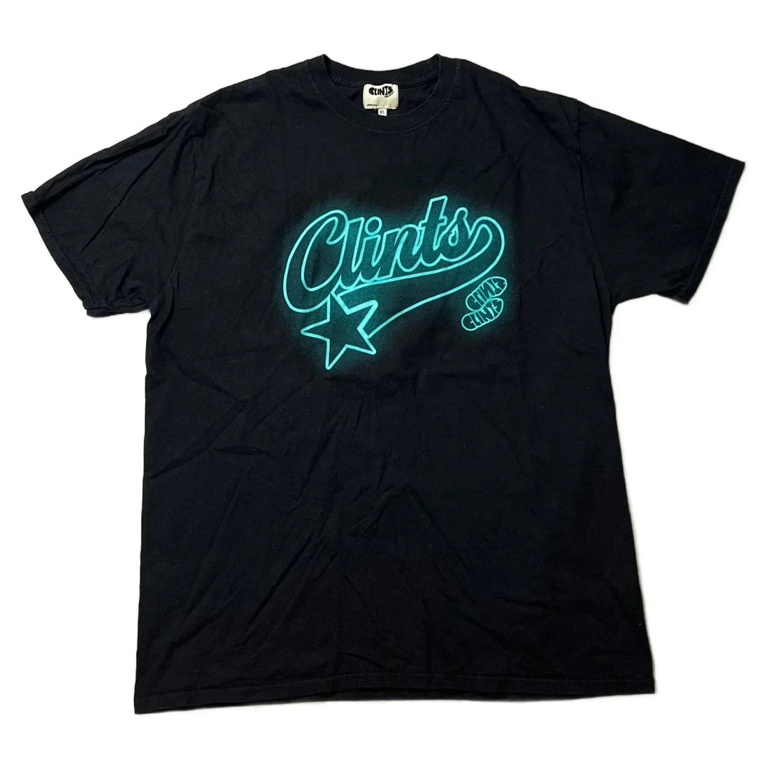 Black Clint's Tee - XL | The Streetwear Studio
