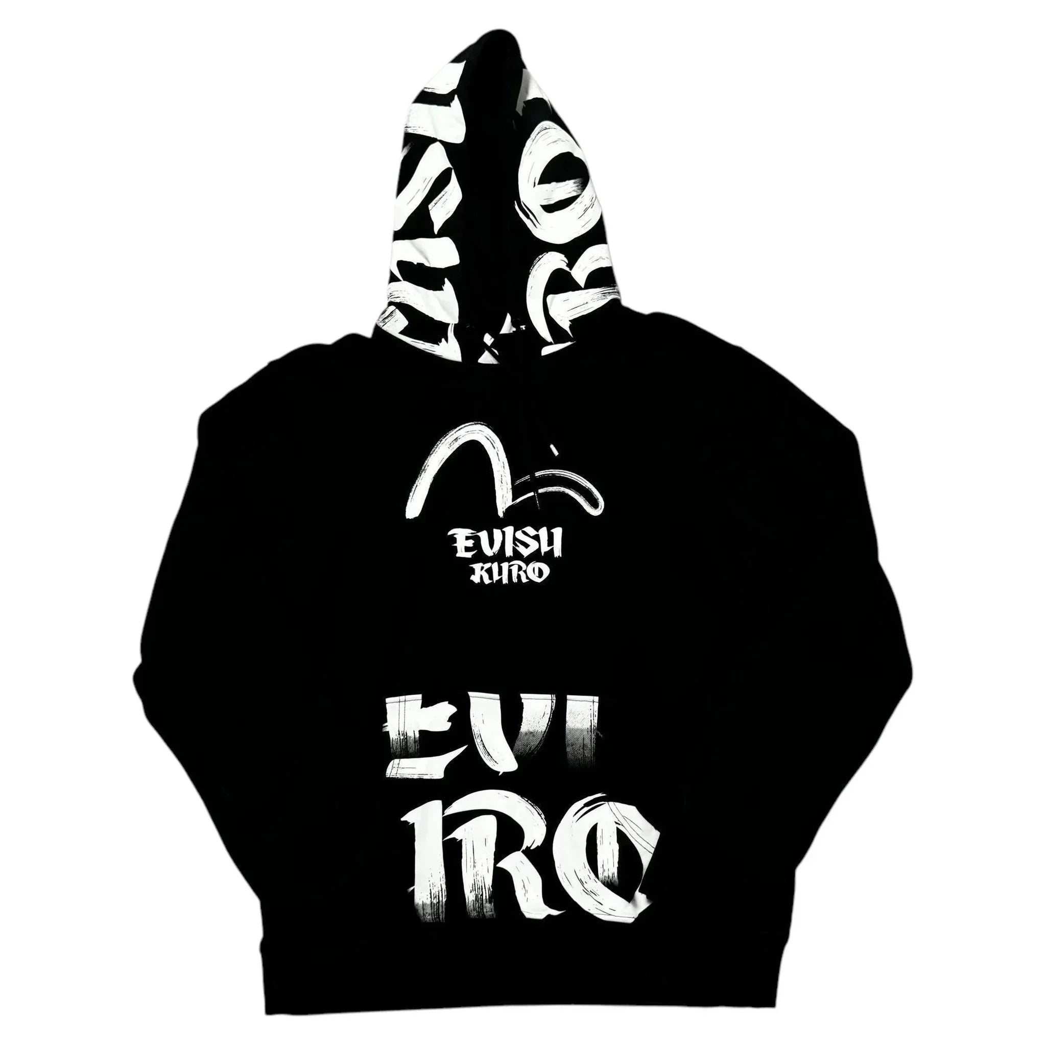 Black Evisu Hoodie - XL | The Streetwear Studio