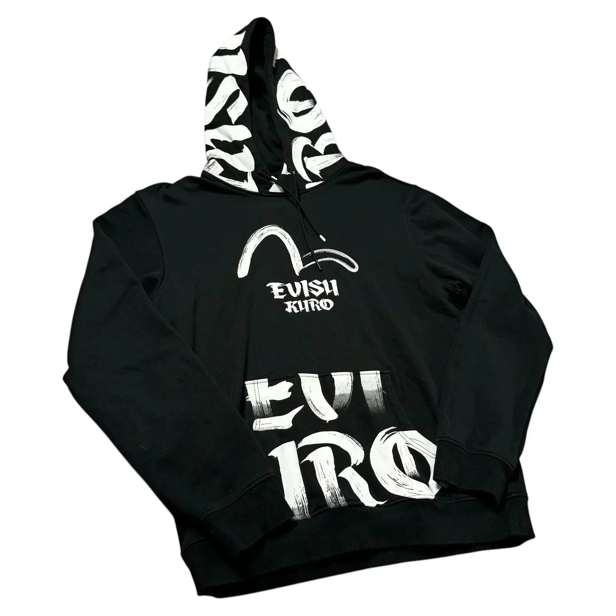 Black Evisu Hoodie - XL | The Streetwear Studio