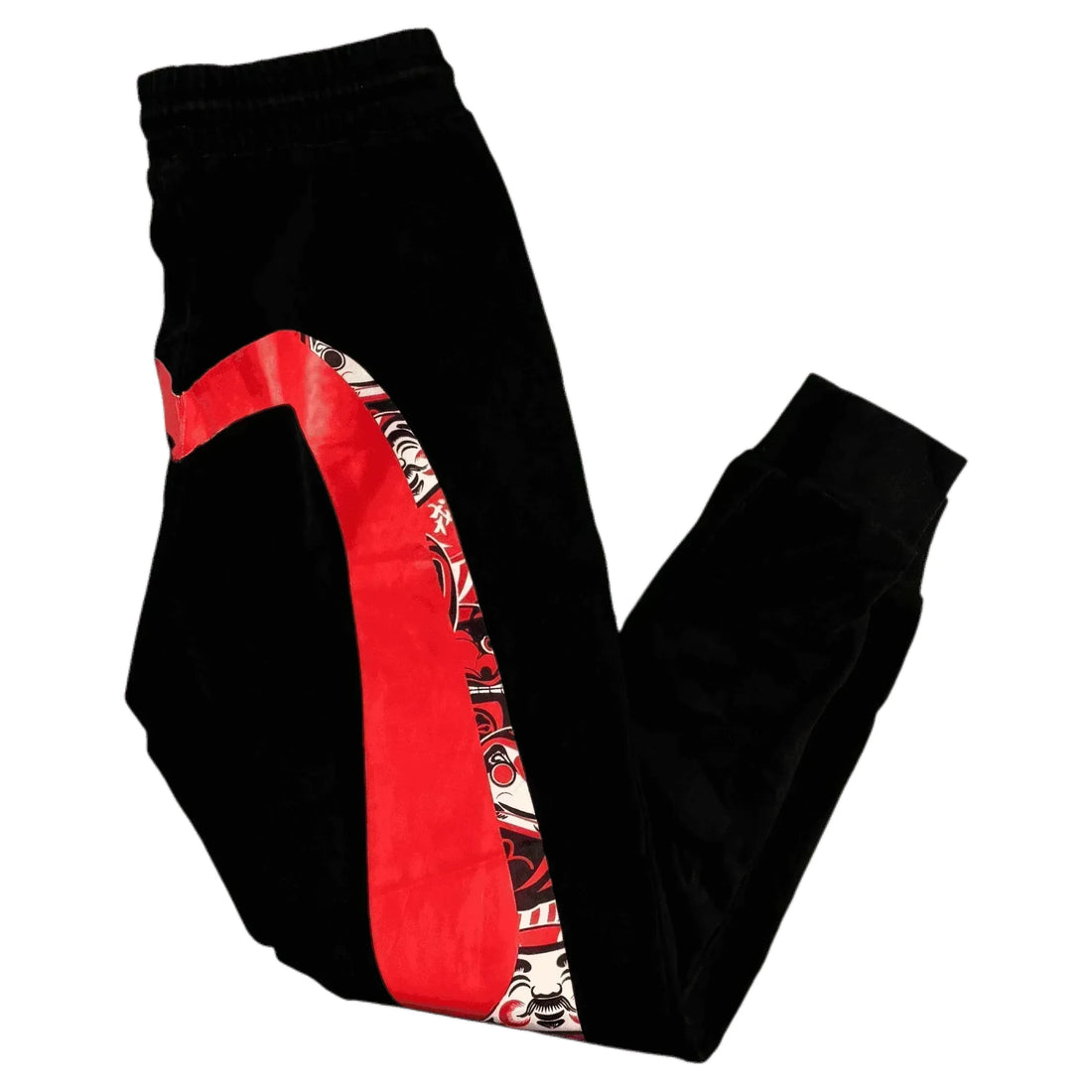 Black Evisu Joggers - M | The Streetwear Studio