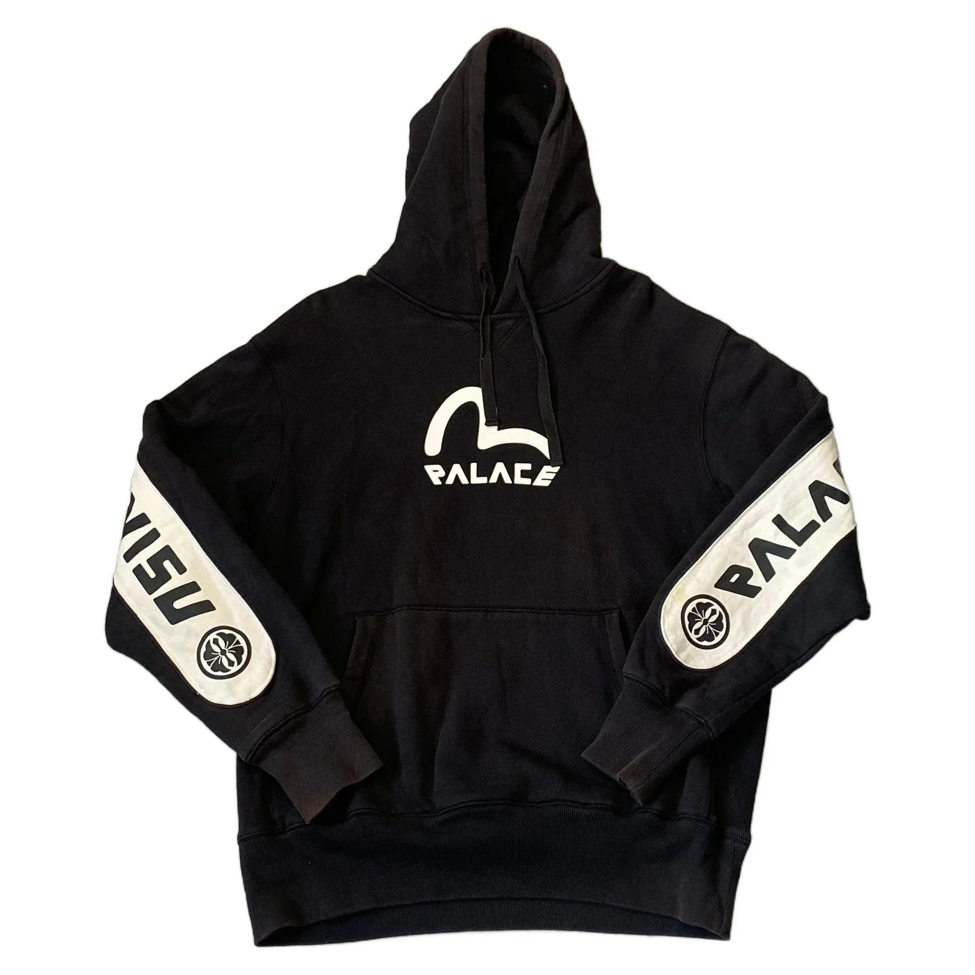 Black Evisu x Palace Hoodie - L | The Streetwear Studio