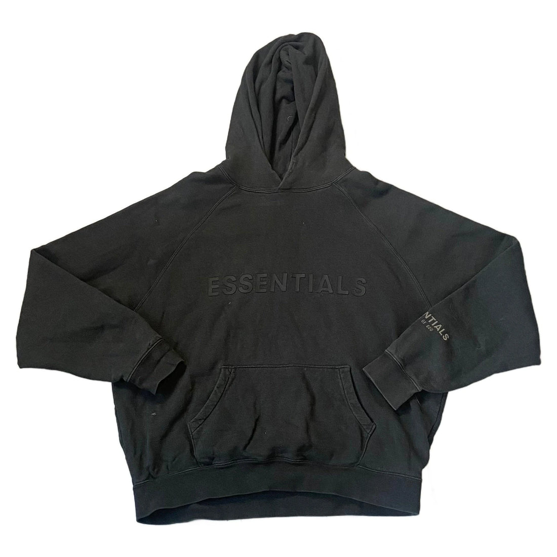 Black Fear of God Essentials Hoodie - M | The Streetwear Studio
