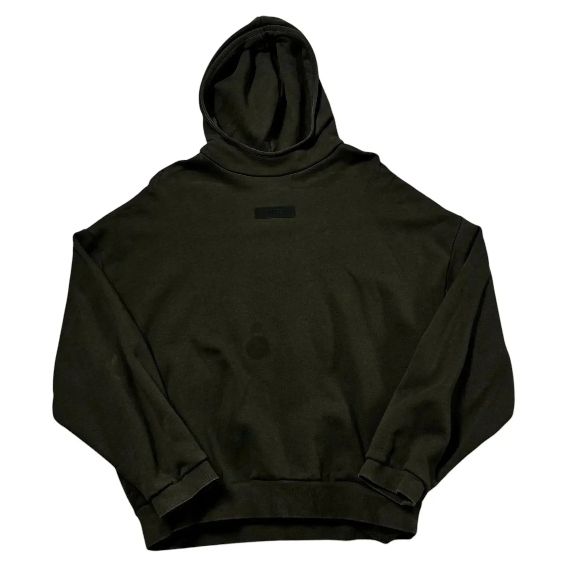 Black Fear of God Essentials Hoodie - M | The Streetwear Studio