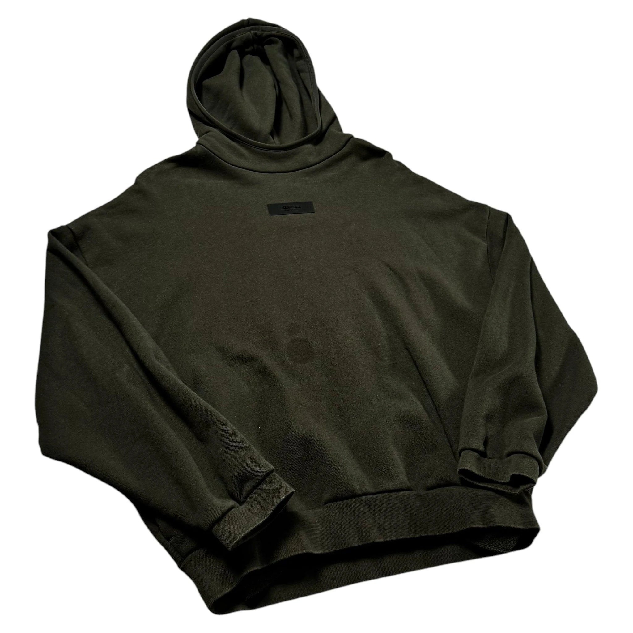 Black Fear of God Essentials Hoodie - M | The Streetwear Studio