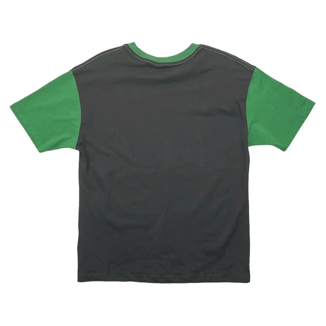 Black + Green Martine Rose Contrast Sleeve Tee - M | The Streetwear Studio