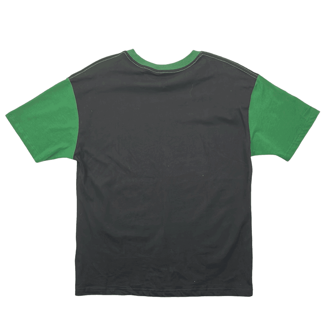 Black + Green Martine Rose Contrast Sleeve Tee - Medium - The Streetwear Studio