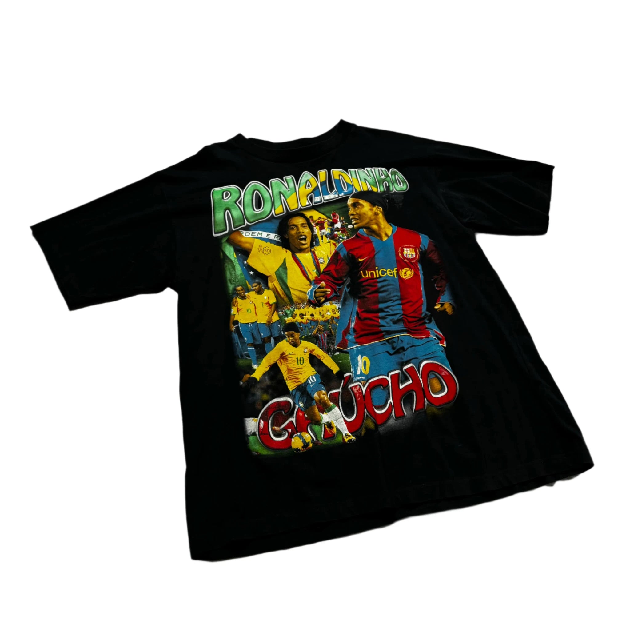 Black Marino Norwood Ronaldinho Tee - XL | The Streetwear Studio