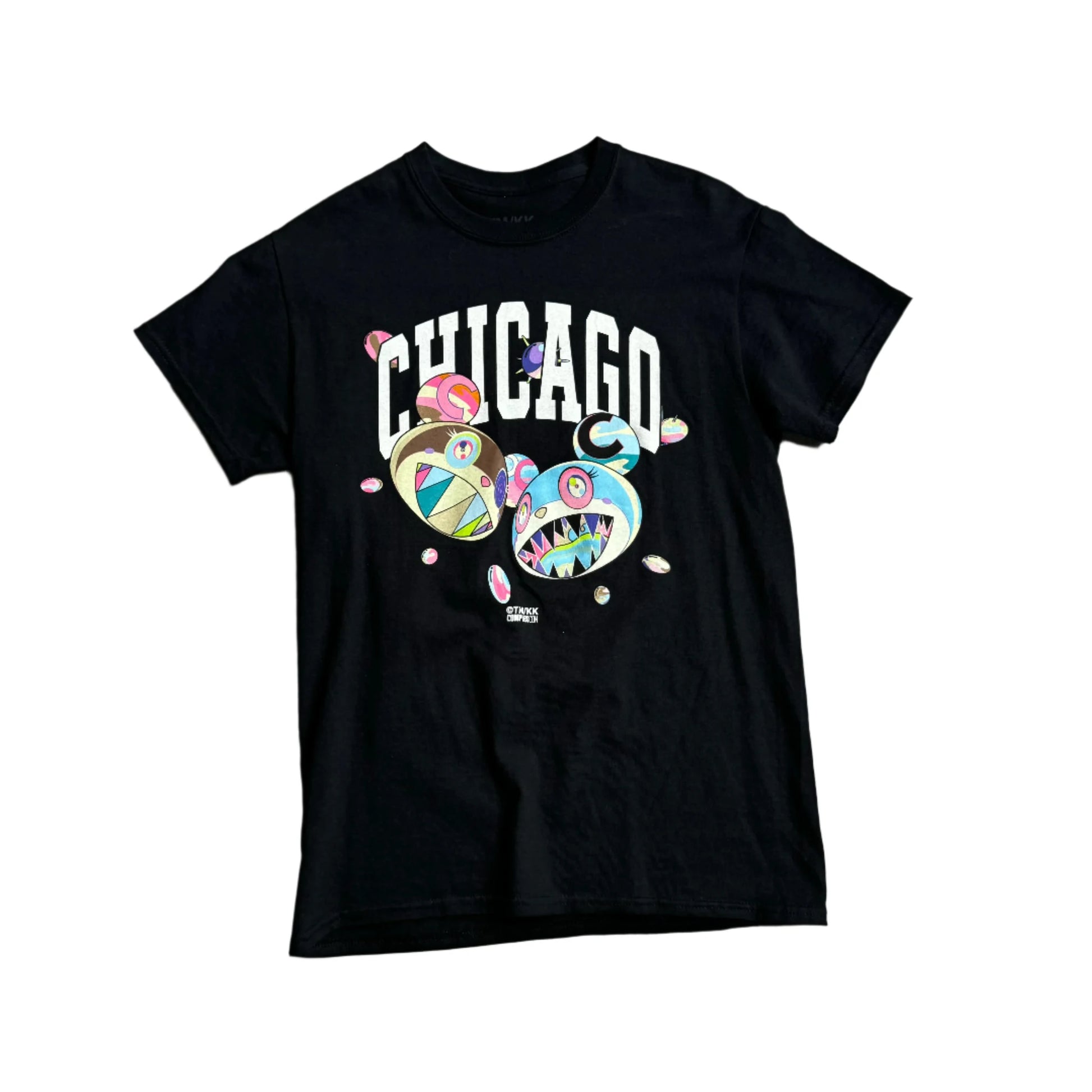 Black Murakami Chicago Tee - S | The Streetwear Studio