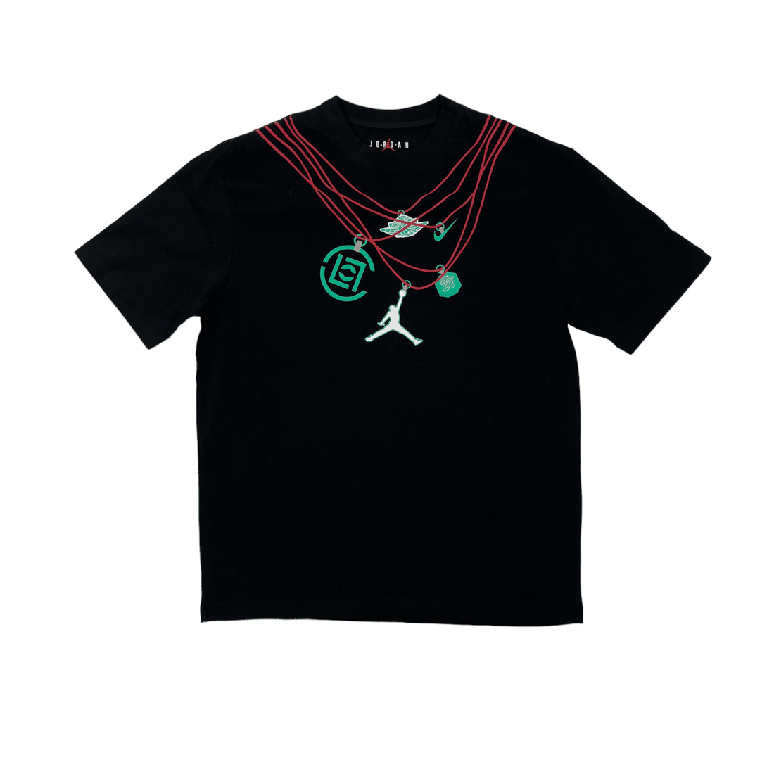 Black Nike Air Jordan x Clot Jade Tee - Medium - The Streetwear Studio