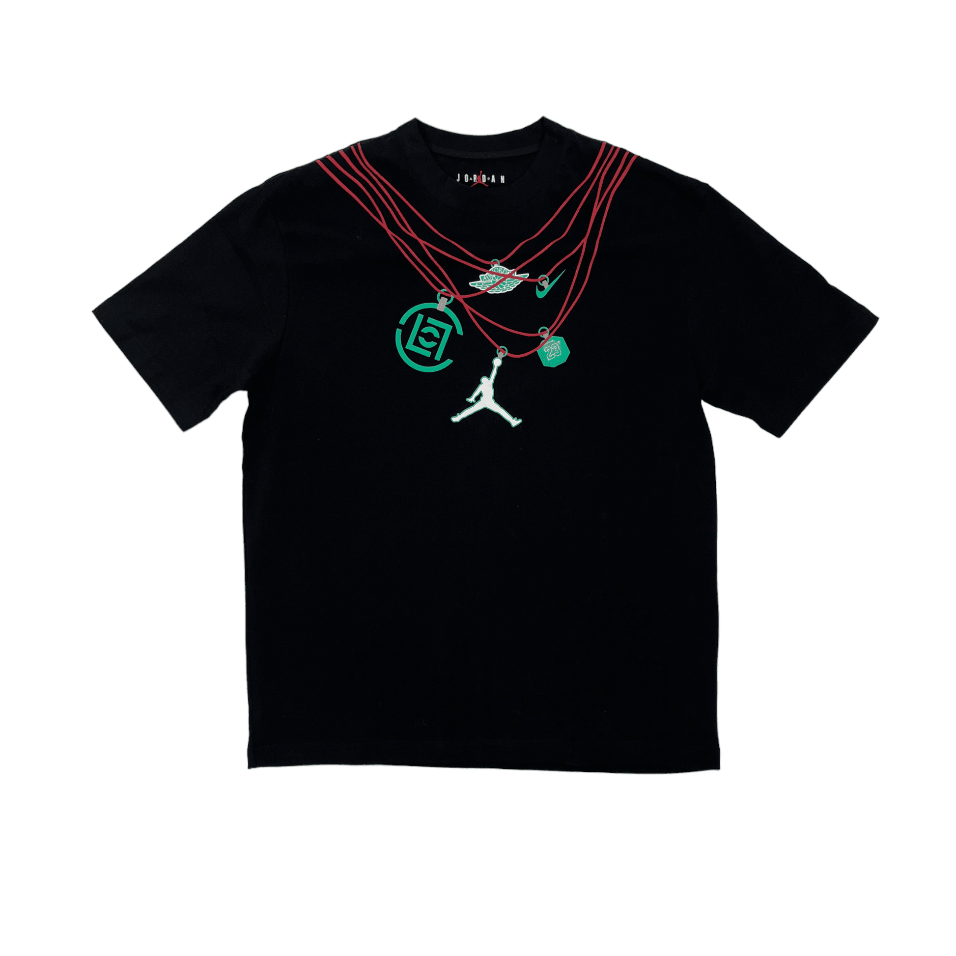 Black Nike Air Jordan x Clot Jade Tee - Medium - The Streetwear Studio