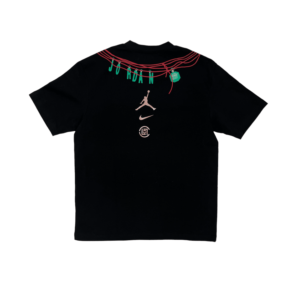 Black Nike Air Jordan x Clot Jade Tee - Medium - The Streetwear Studio