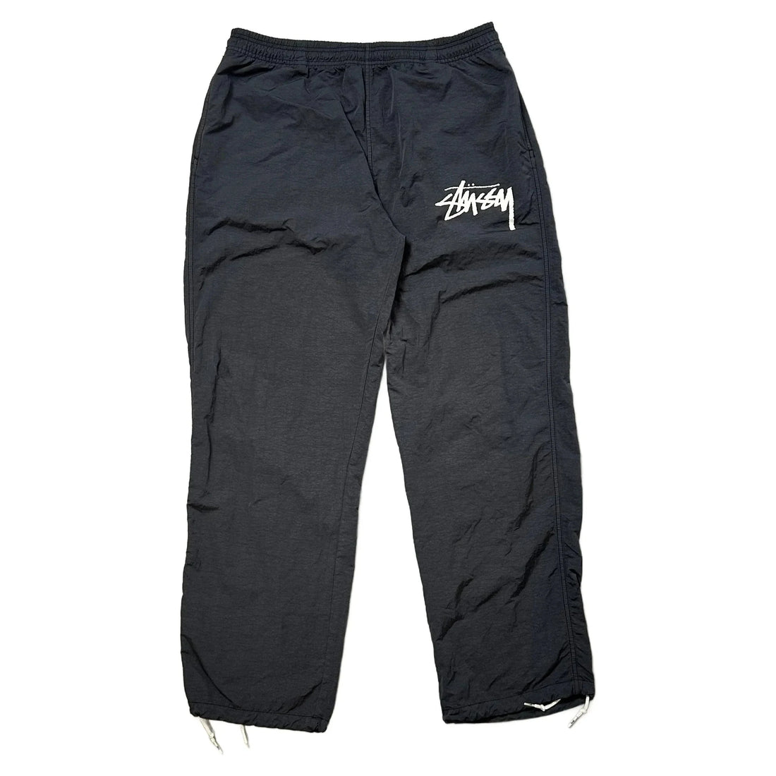 Black Nike x Stussy Nylon Joggers - L | The Streetwear Studio