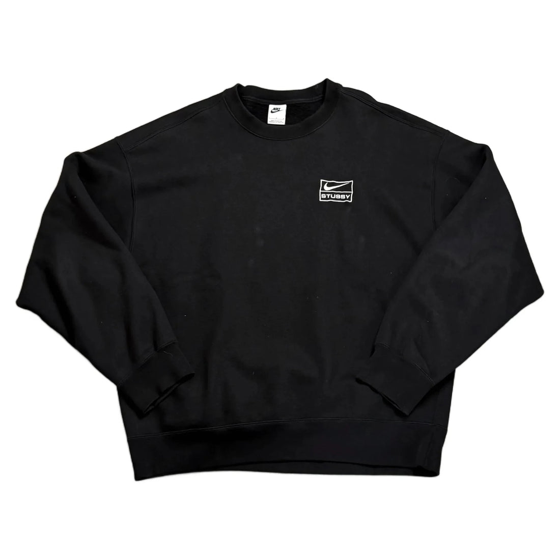 Black Nike x Stussy Sweatshirt - L | The Streetwear Studio