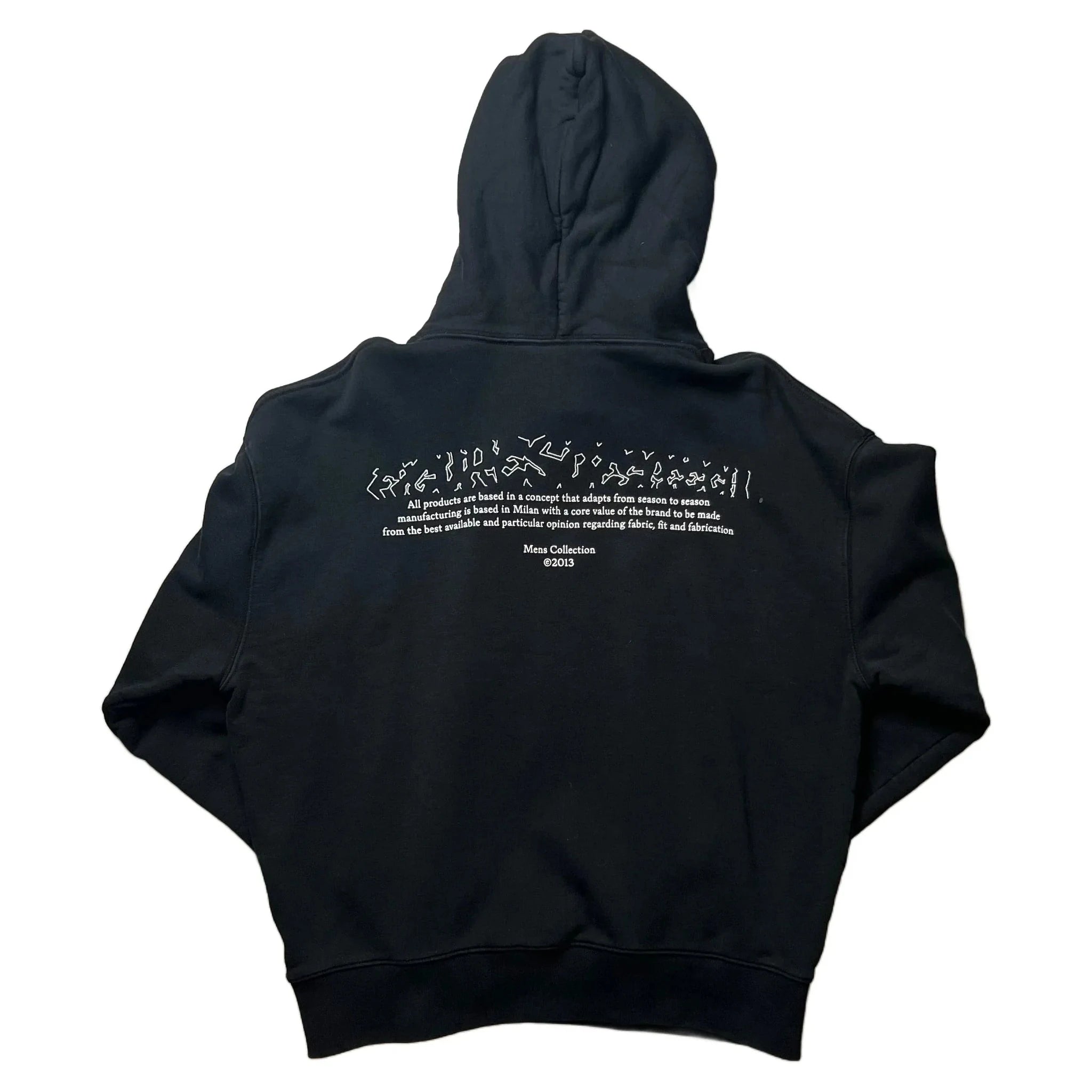 Black Off-White Hoodie - L | The Streetwear Studio