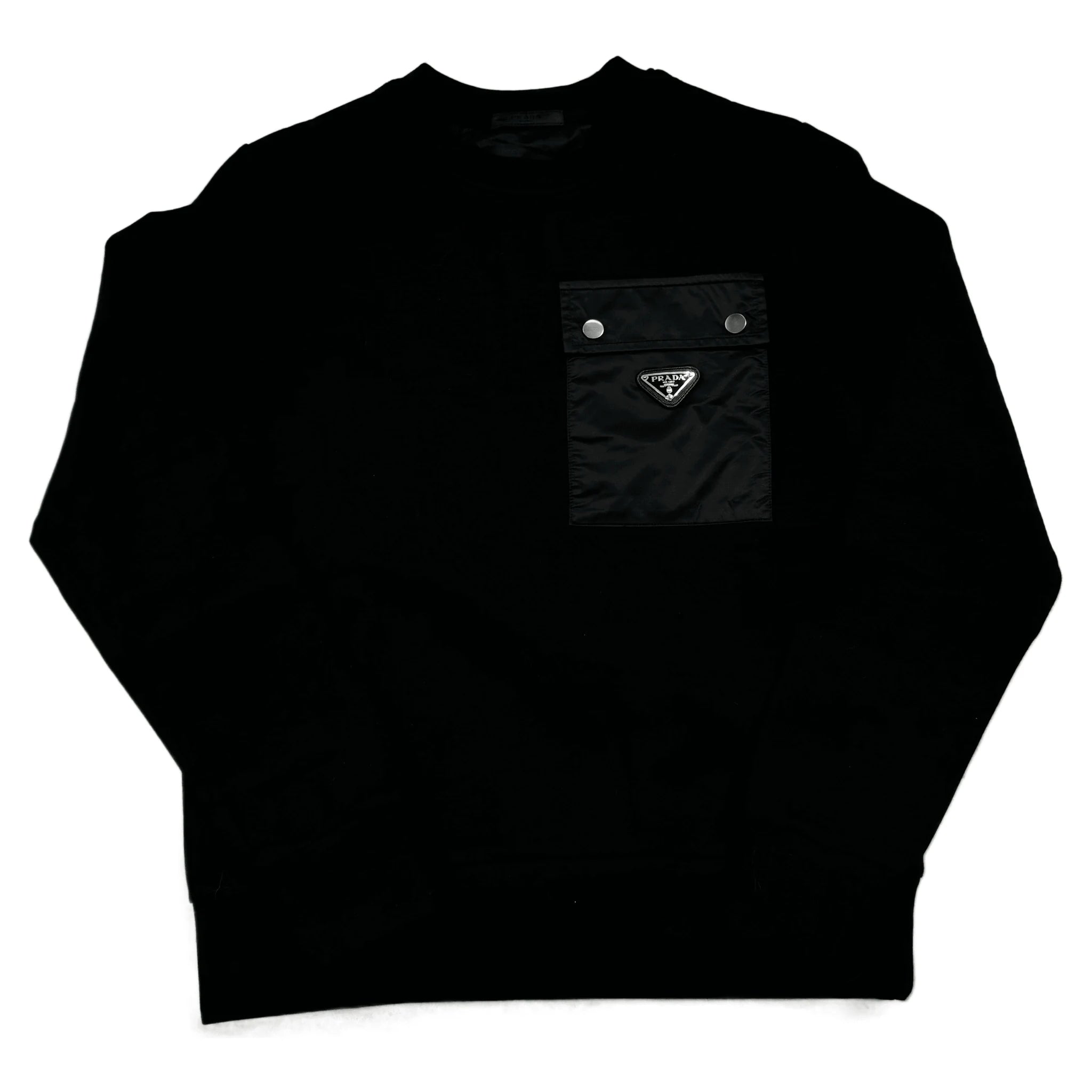 Black Prada Sweatshirt - M | The Streetwear Studio
