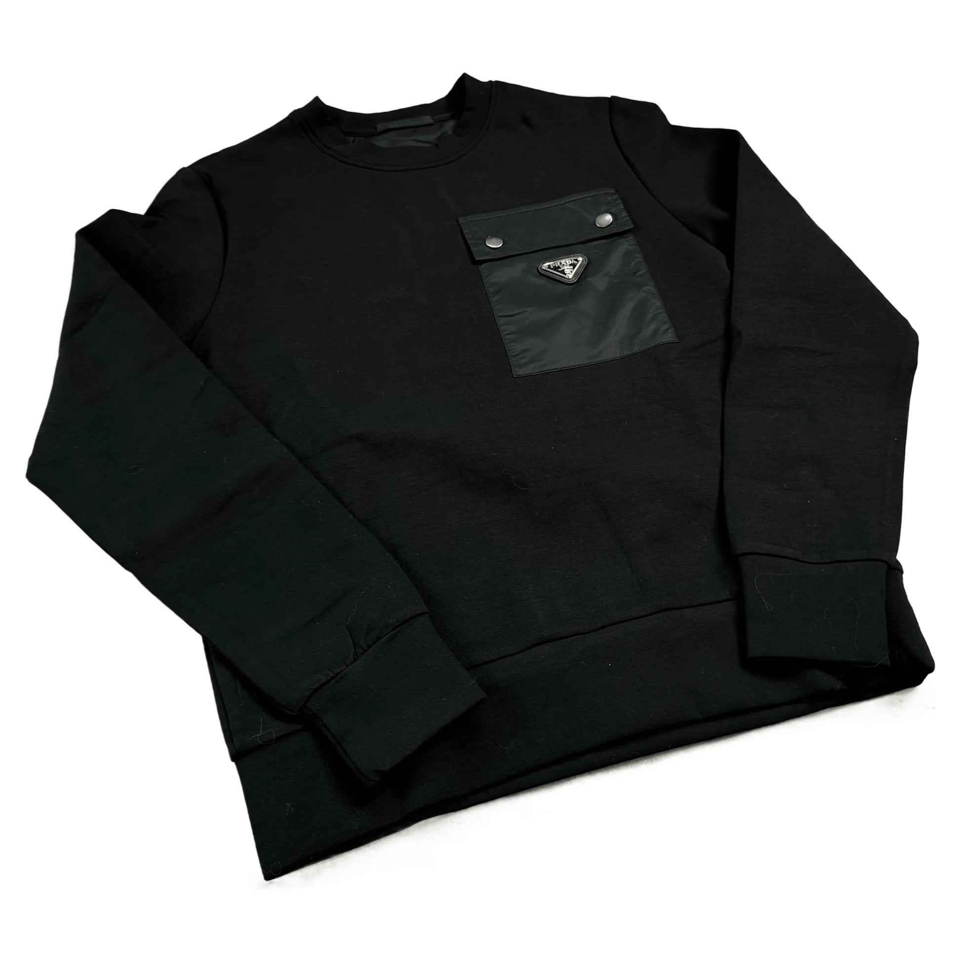 Black Prada Sweatshirt - M | The Streetwear Studio