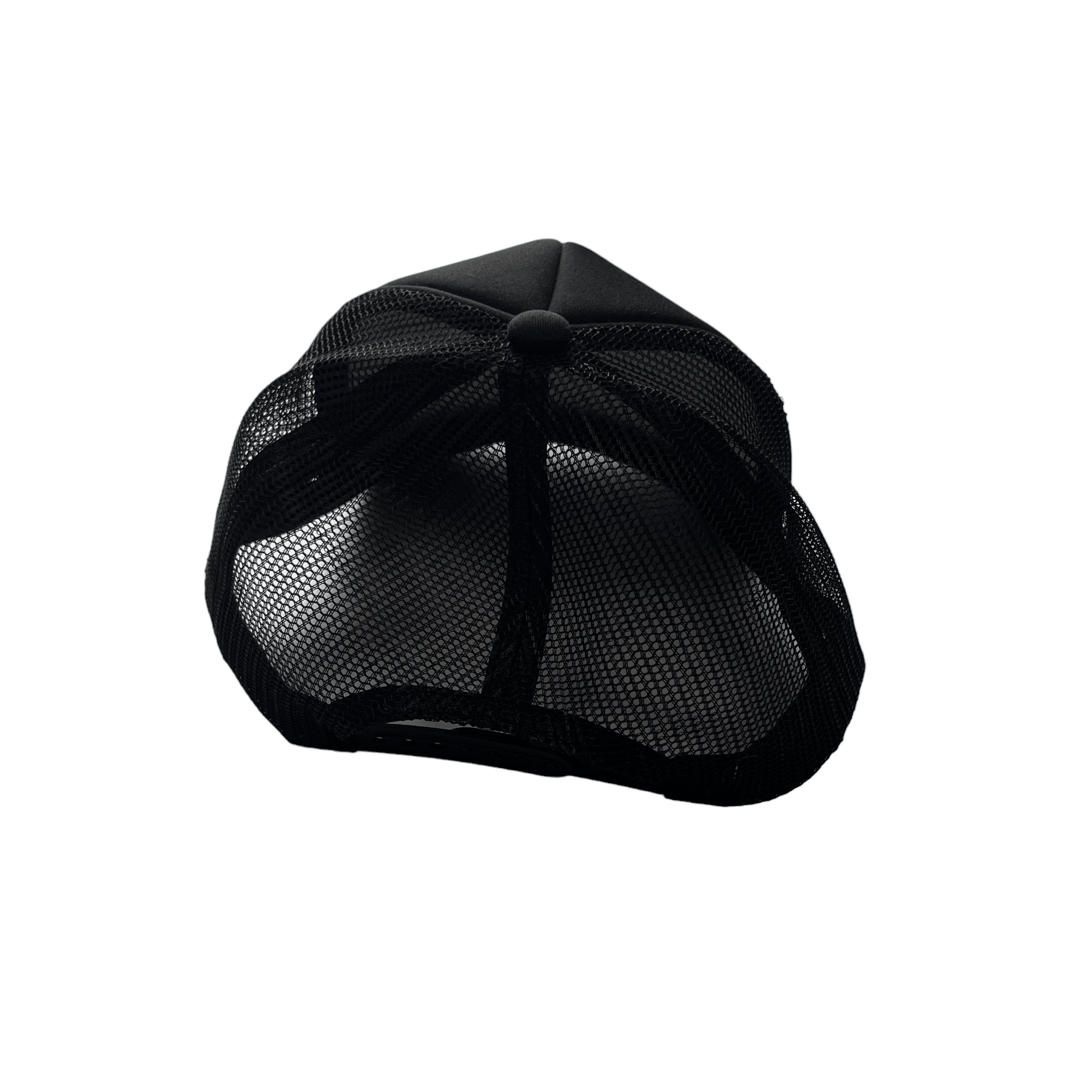 Black + Red Corteiz Trucker Cap - The Streetwear Studio