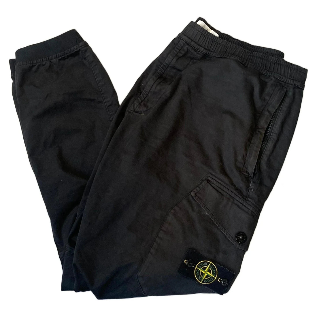 Black Stone Island Cargos - W36 | The Streetwear Studio