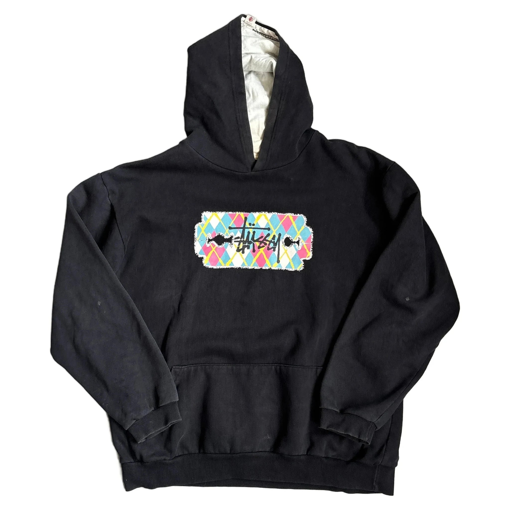 Black Stussy Hoodie - L | The Streetwear Studio