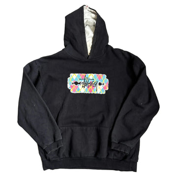 Black Stussy Hoodie - L | The Streetwear Studio