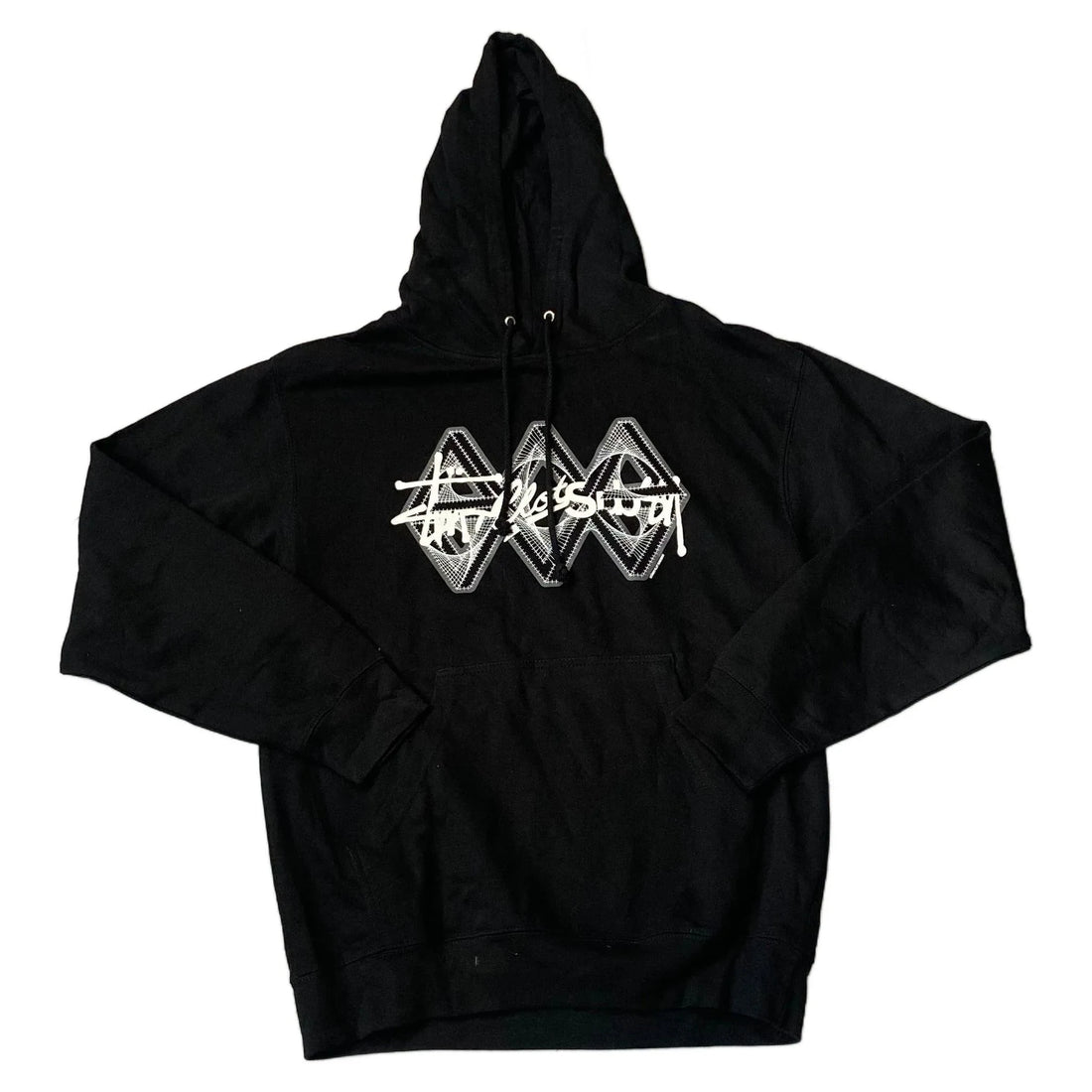 Black Stussy Hoodie - M | The Streetwear Studio