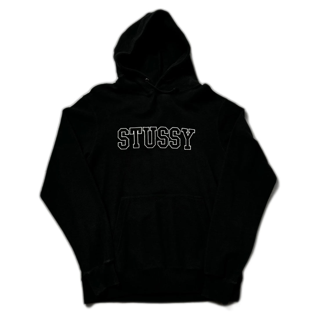 Black Stussy Hoodie - M | The Streetwear Studio