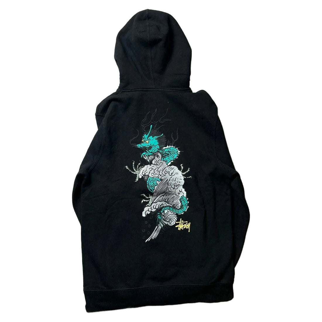Black Stussy Hoodie - S | The Streetwear Studio