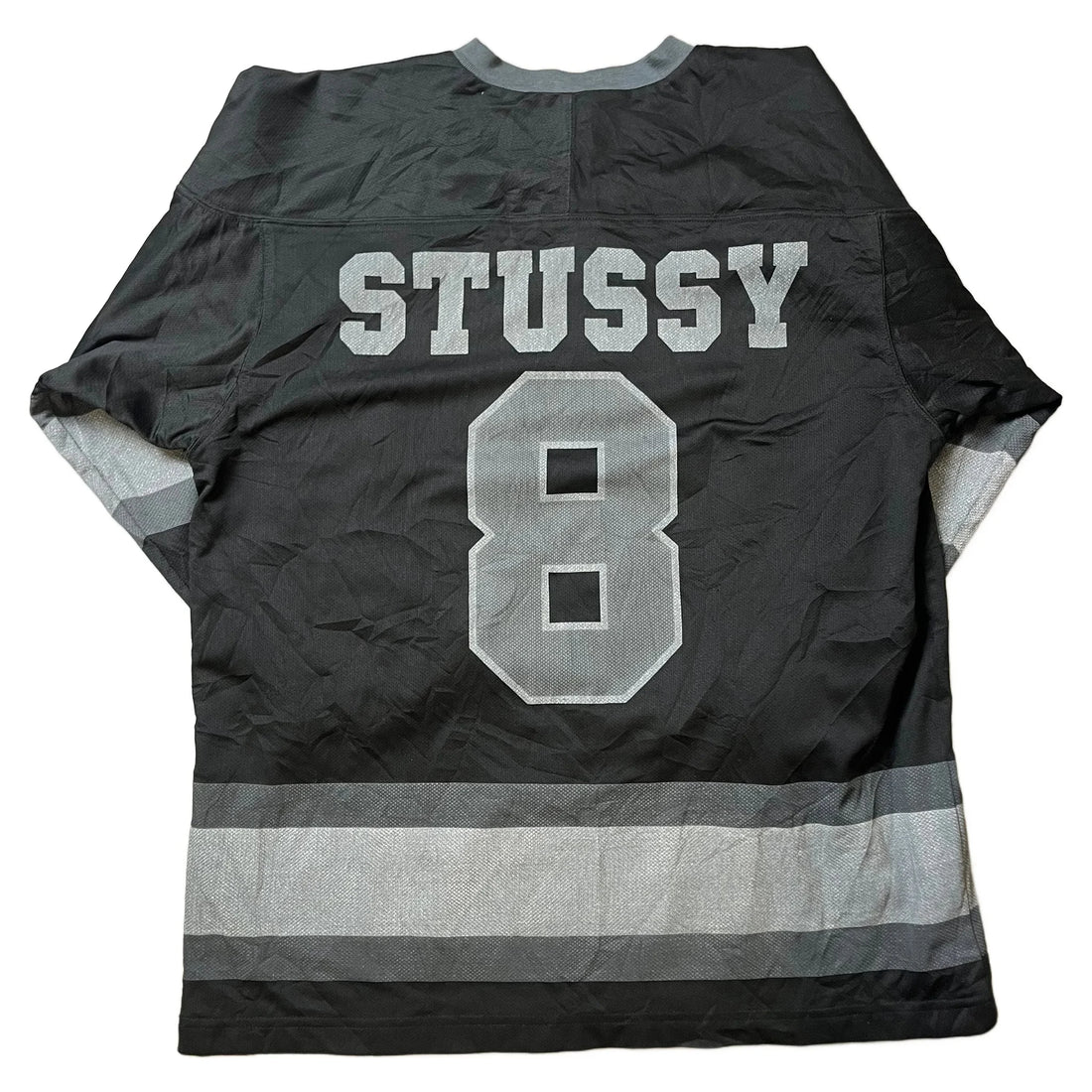 Black Stussy Jersey - L | The Streetwear Studio
