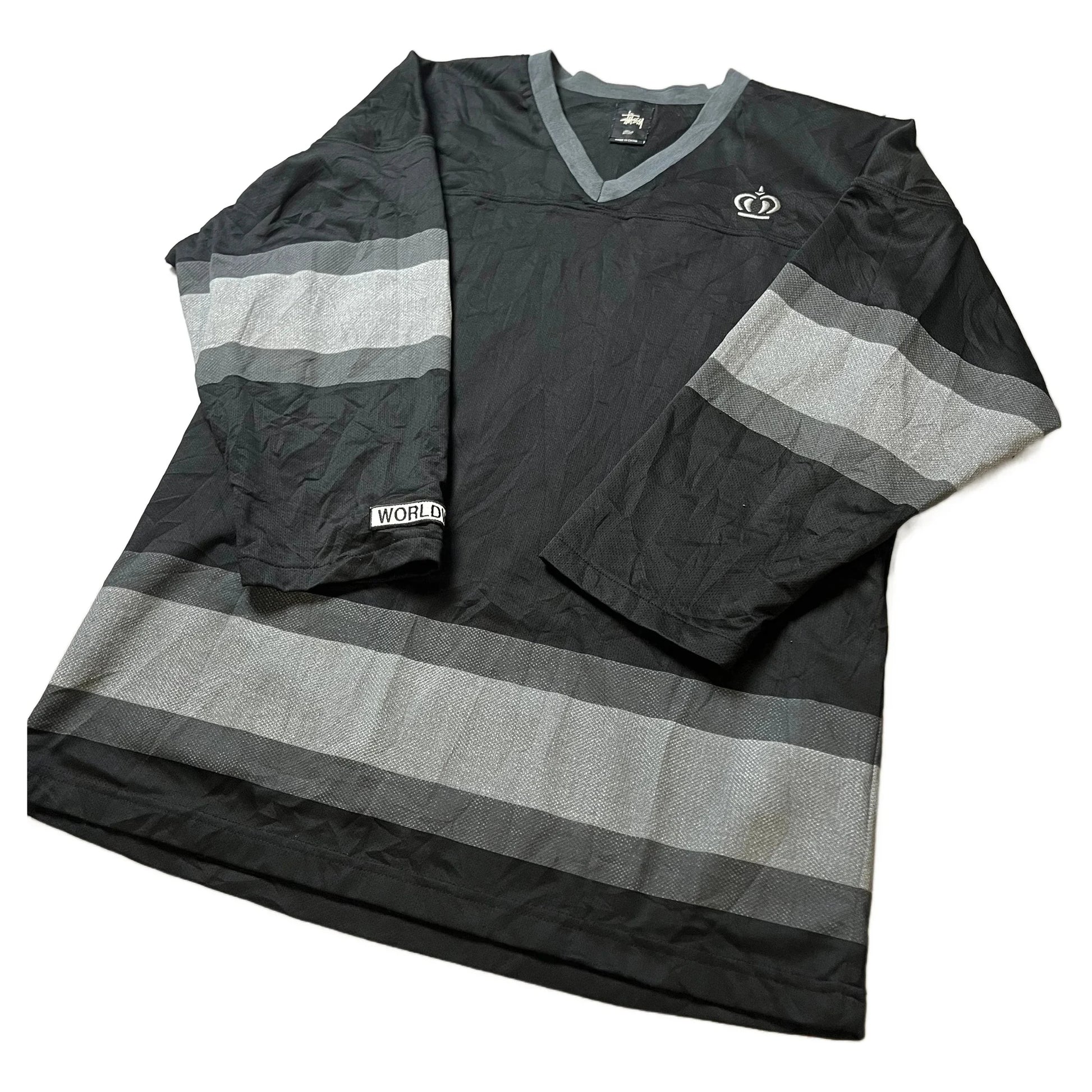Black Stussy Jersey - L | The Streetwear Studio