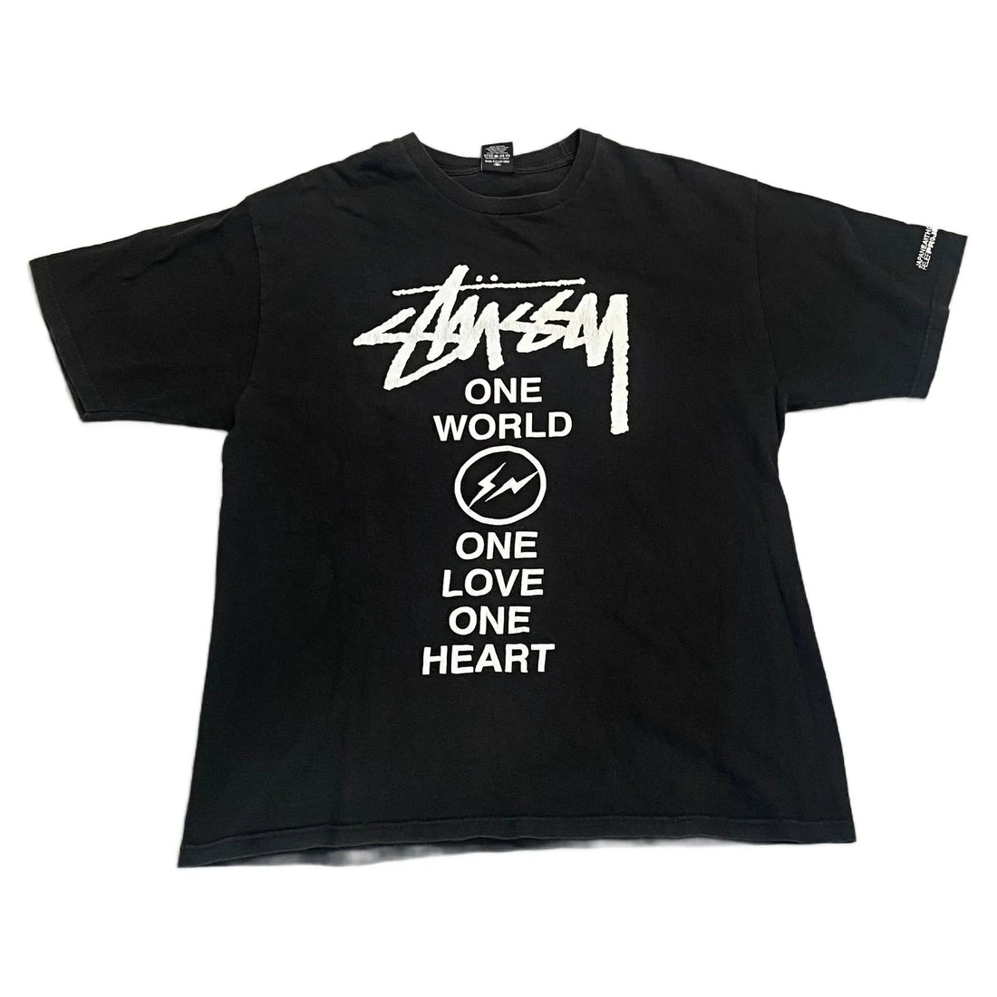 Black Stussy Tee - L | The Streetwear Studio