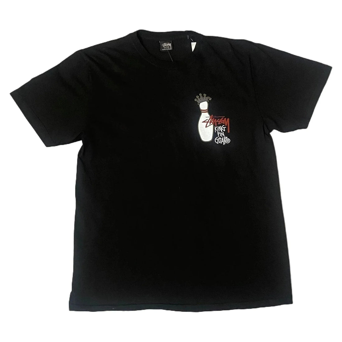 Black Stussy Tee - M | The Streetwear Studio