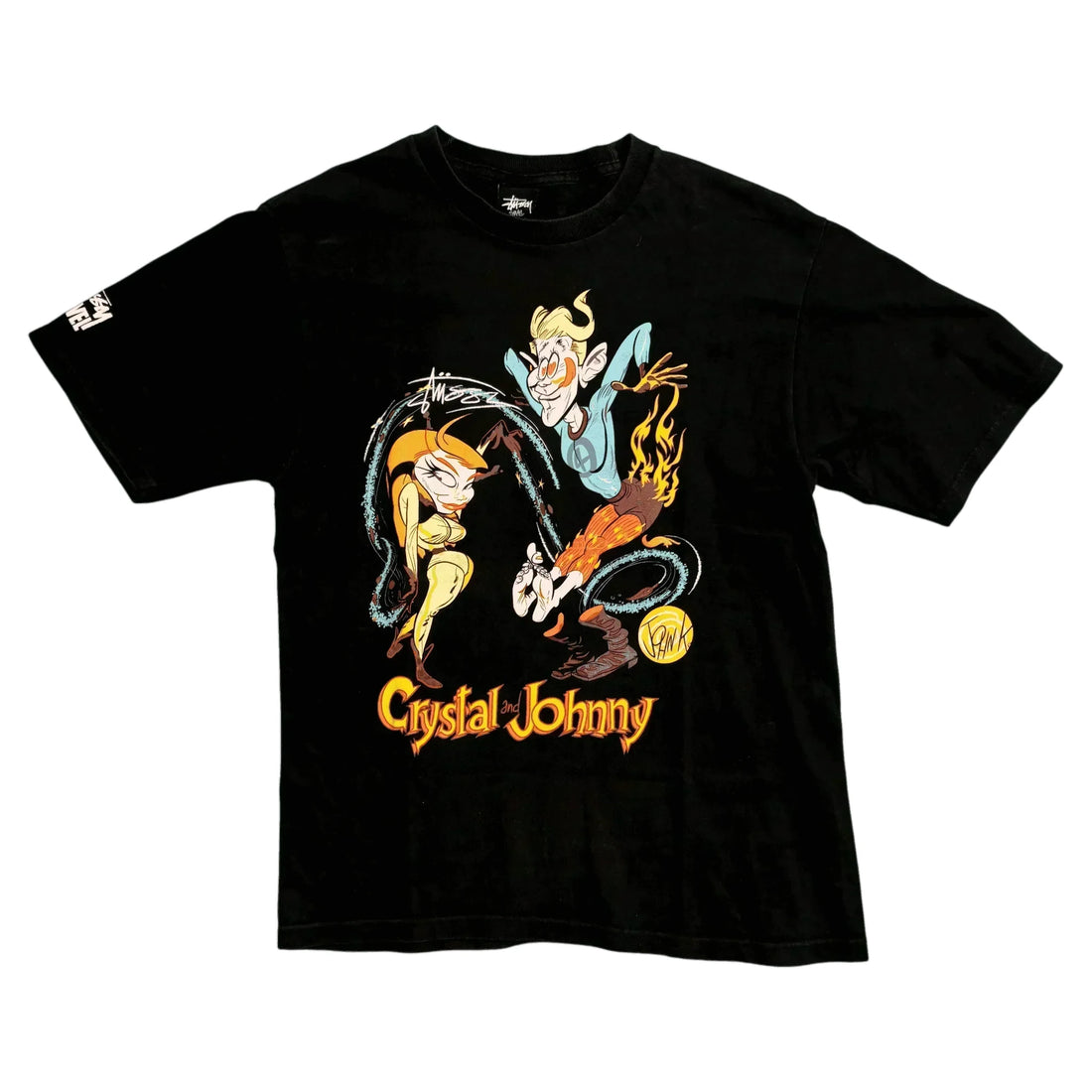 Black Stussy x Marvel Tee - S | The Streetwear Studio