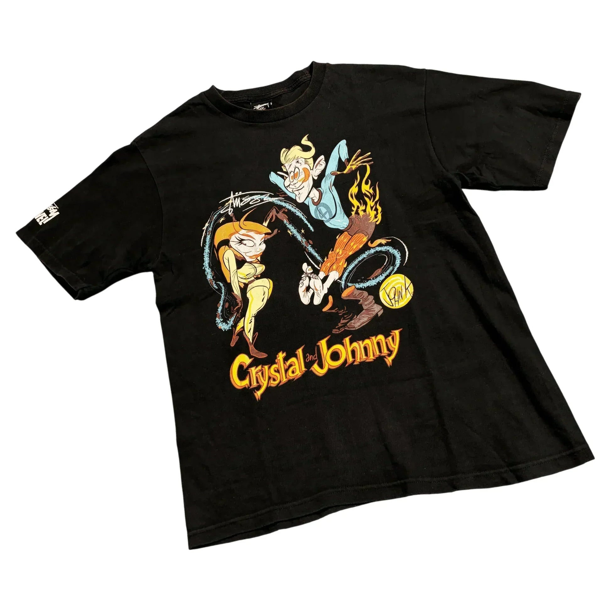 Black Stussy x Marvel Tee - S | The Streetwear Studio
