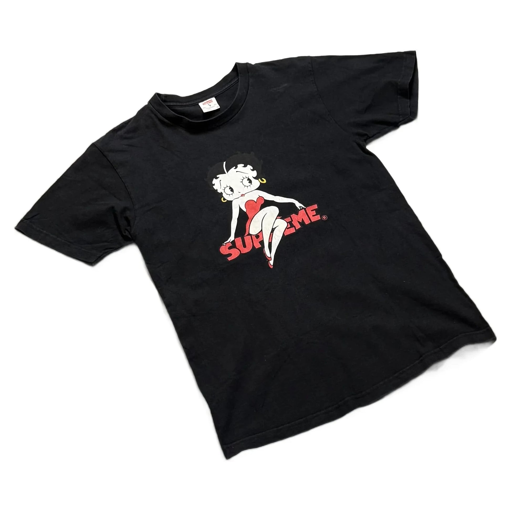 Black Supreme Betty Boop Tee - M | The Streetwear Studio