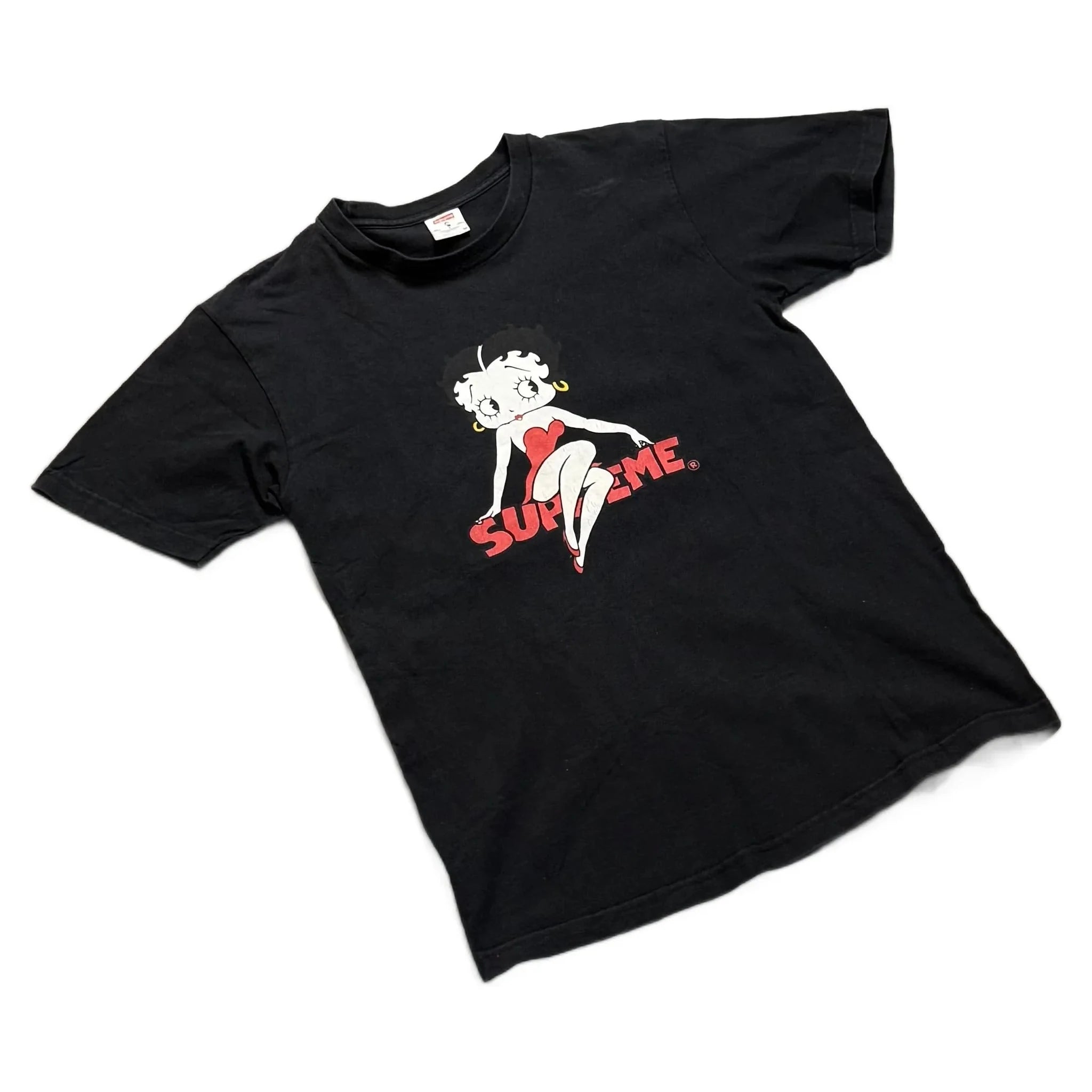 Black Supreme Betty Boop Tee - M | The Streetwear Studio