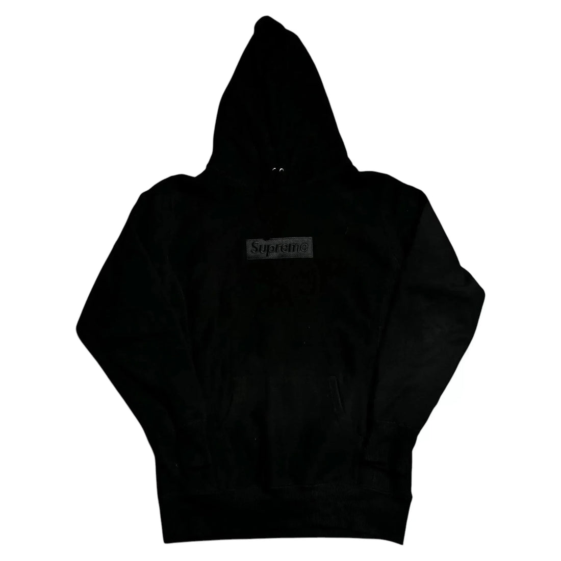 Black Supreme Box Logo Hoodie - M | The Streetwear Studio