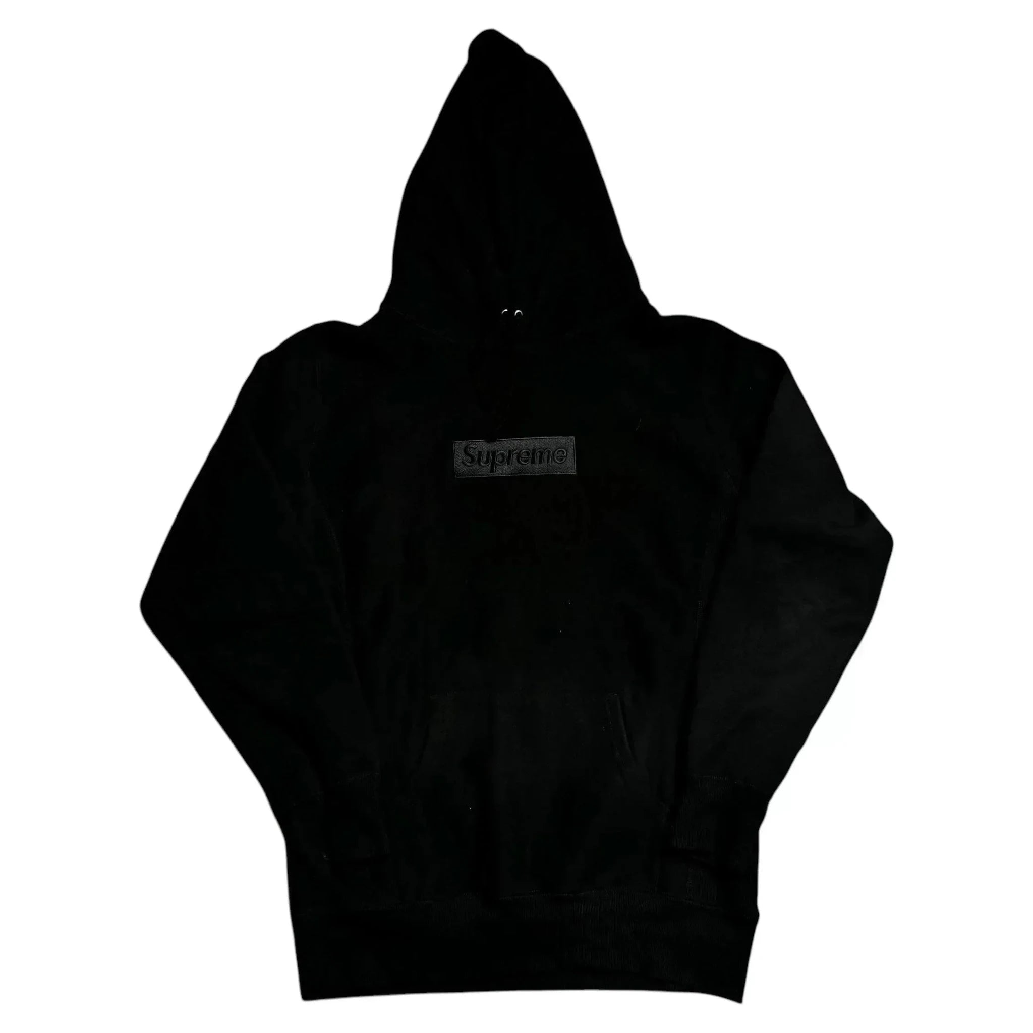 Black Supreme Box Logo Hoodie - M | The Streetwear Studio