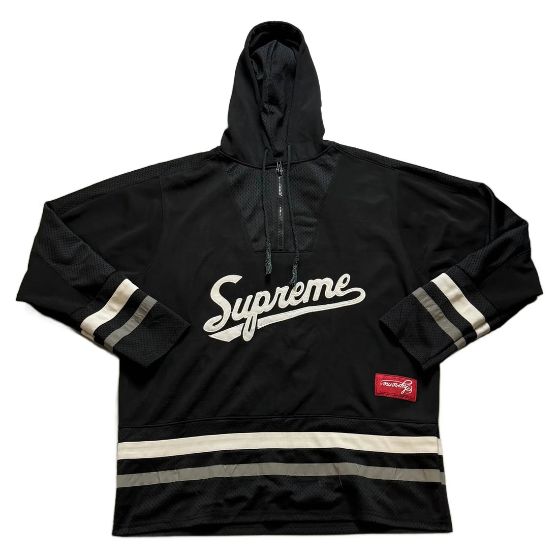 Black Supreme Hockey Jersey - L | The Streetwear Studio