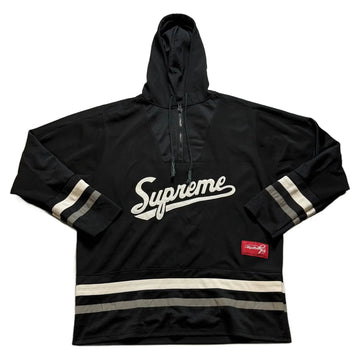 Black Supreme Hockey Jersey - L | The Streetwear Studio