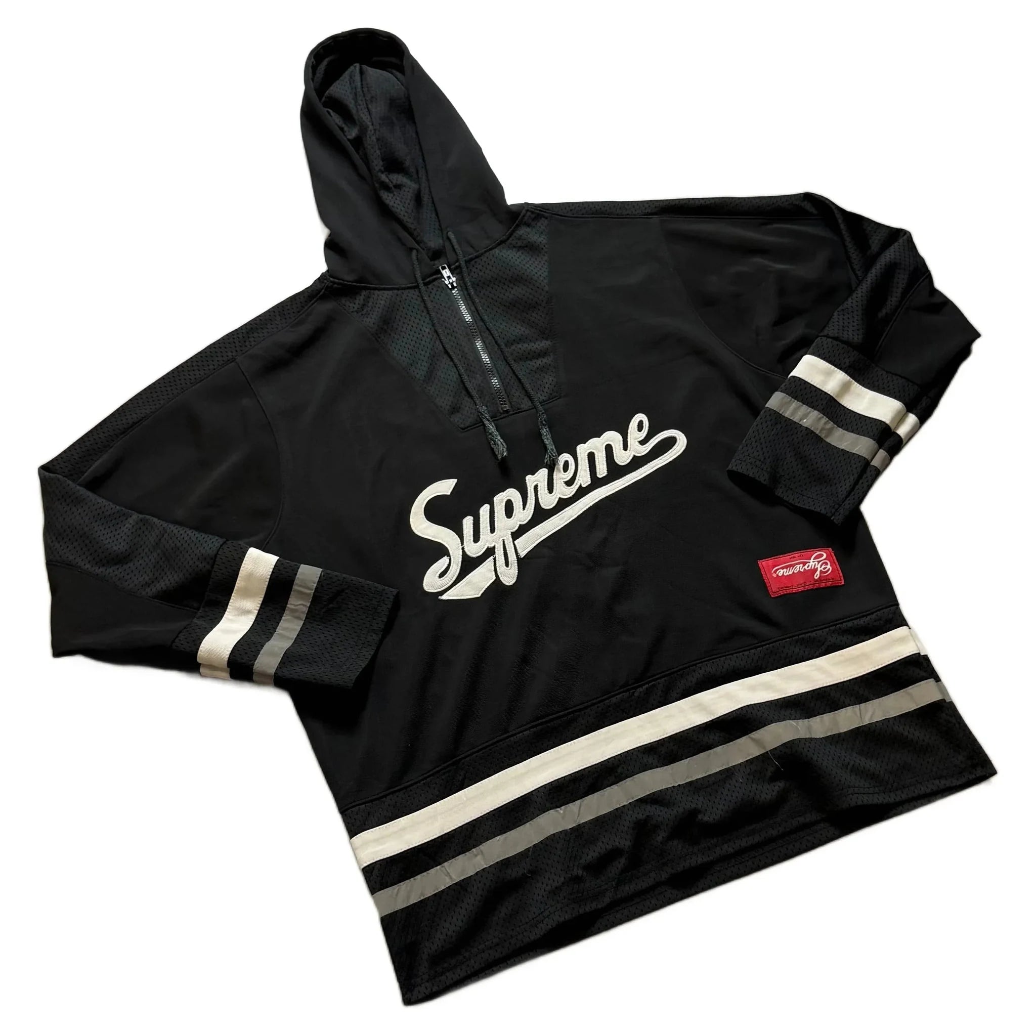 Black Supreme Hockey Jersey - L | The Streetwear Studio