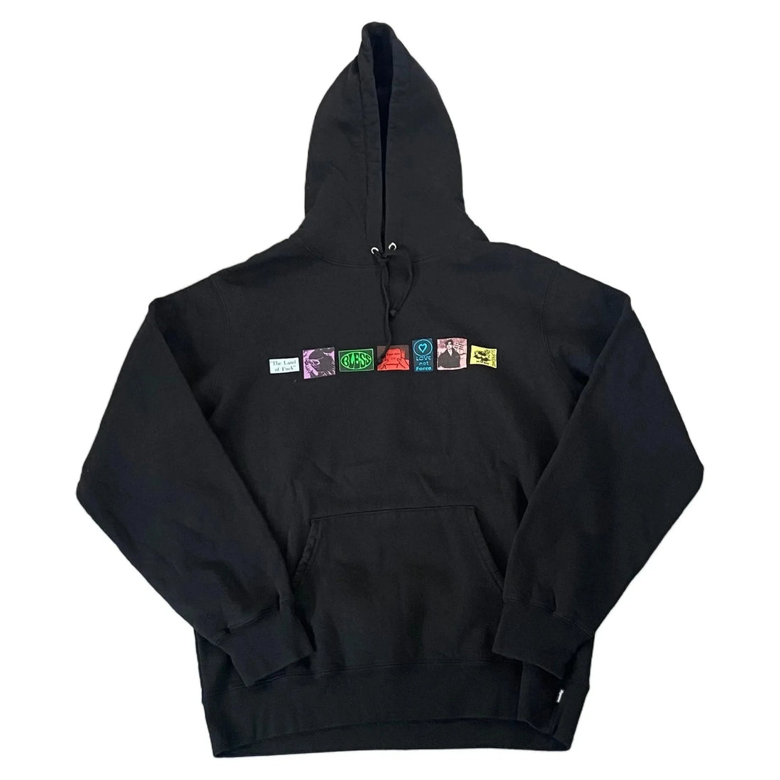 Black Supreme Hoodie - M | The Streetwear Studio