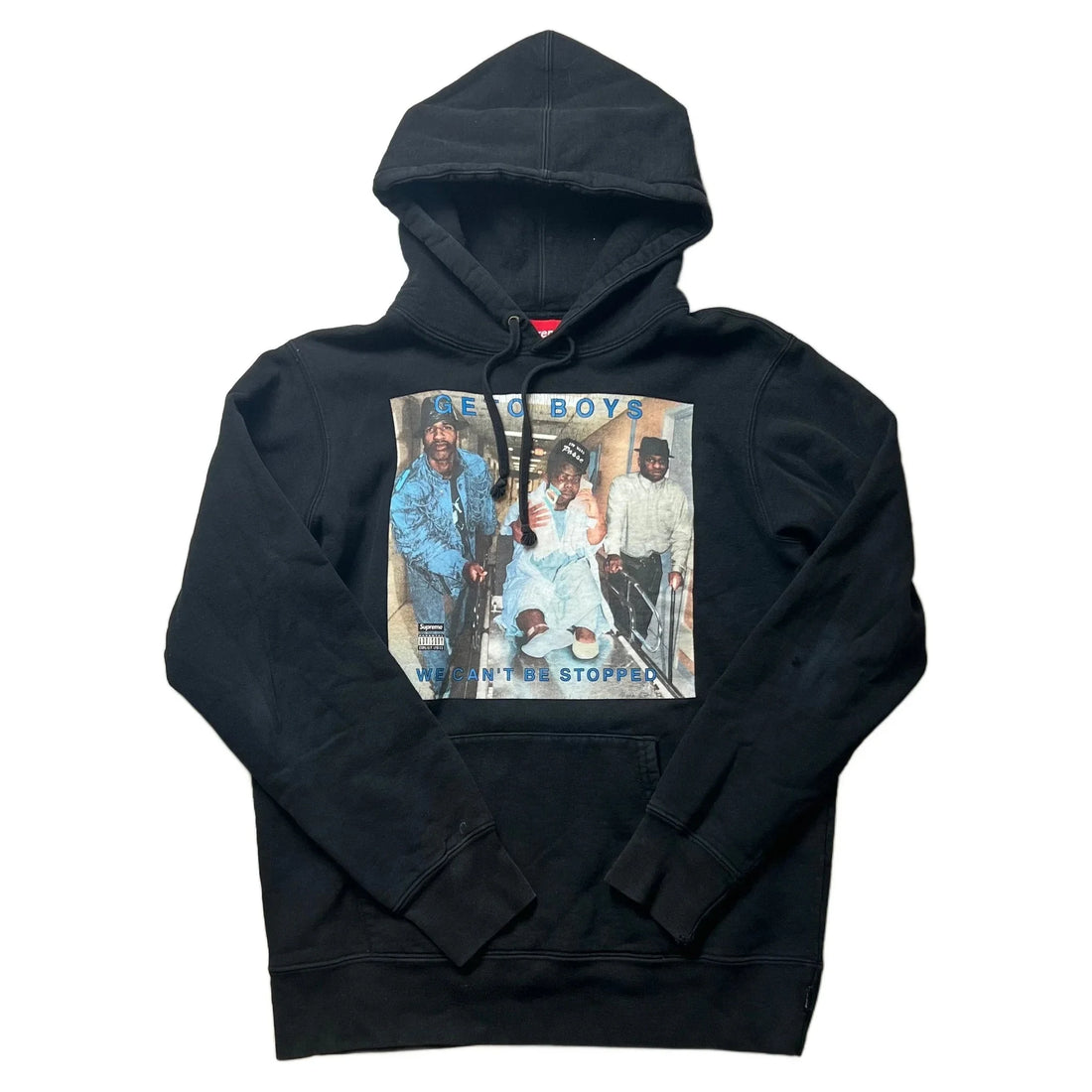 Black Supreme Hoodie - M | The Streetwear Studio