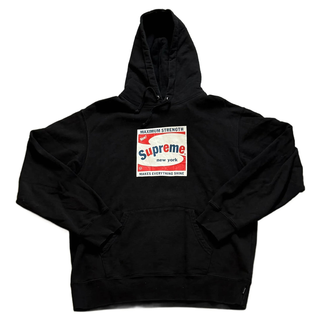 Black Supreme Hoodie - M | The Streetwear Studio